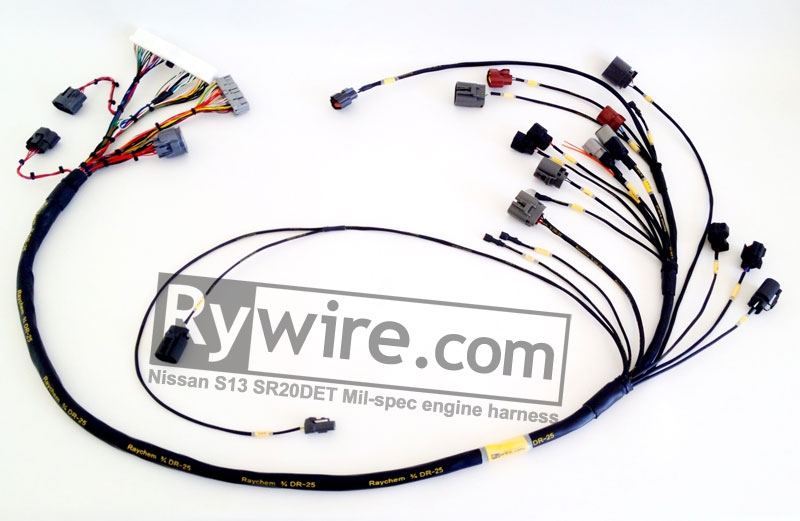 Rywire.com - Nissan S13 SR20DET harness